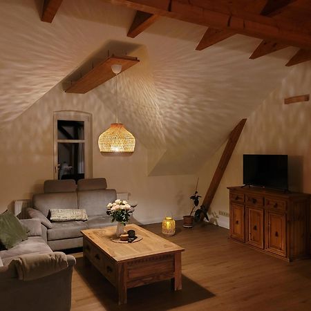 Ferienwohnung Bahnsteig 1 クヴェードリンブルク エクステリア 写真