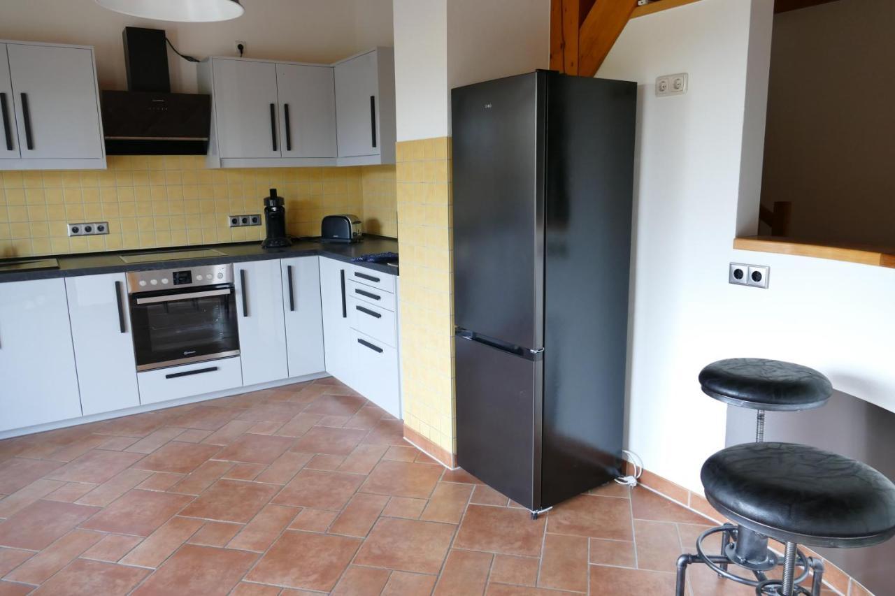 Ferienwohnung Bahnsteig 1 クヴェードリンブルク エクステリア 写真