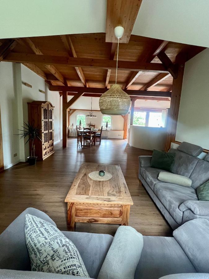 Ferienwohnung Bahnsteig 1 クヴェードリンブルク エクステリア 写真