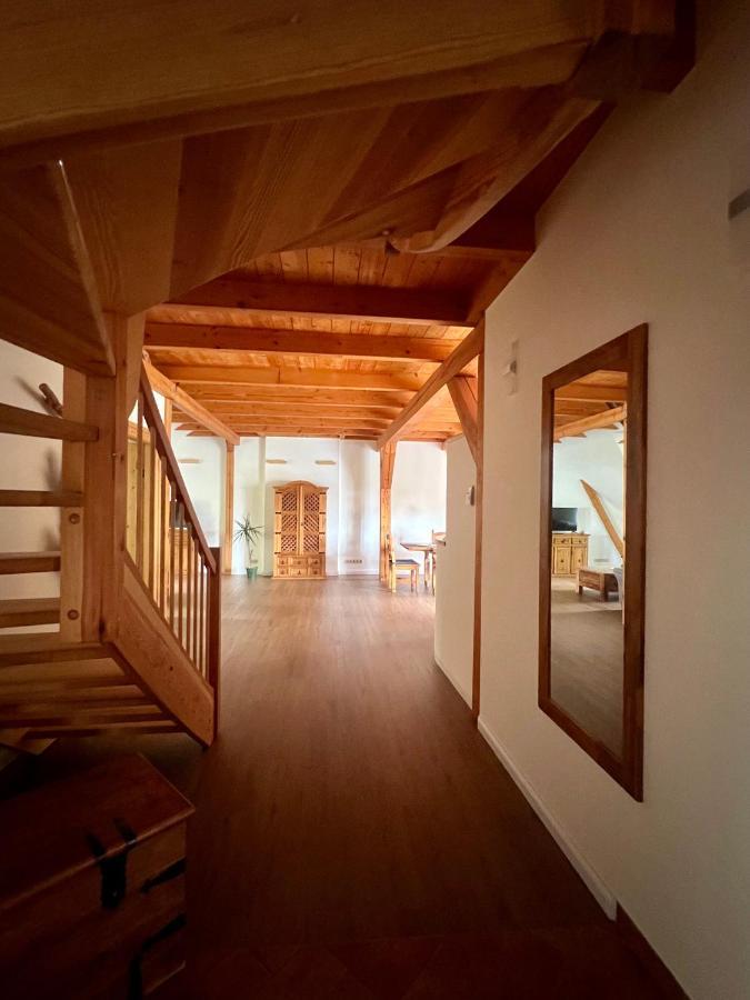 Ferienwohnung Bahnsteig 1 クヴェードリンブルク エクステリア 写真