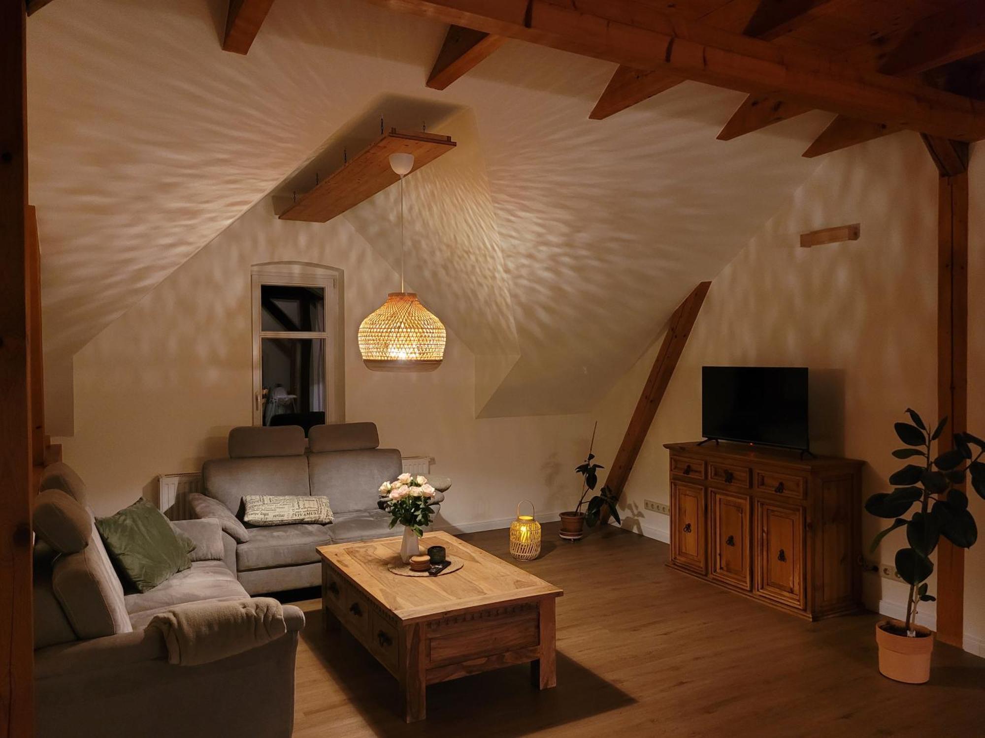 Ferienwohnung Bahnsteig 1 クヴェードリンブルク エクステリア 写真